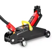 Hydraulic Low Profile Steel Floor Jack, Trolley Service Lift Car Garage Floor...