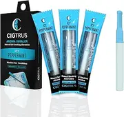 No-Nicotine, No-Smoke, Non-Electric | Quit-Smoking Air Inhaler | Stop Smoking Behavioral Support | Quit Smoking Air Inhaler Stick | Safe & Natural | Peppermint | 3 Pack