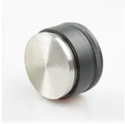 Espresso Coffee Tamper Stainless Steel Ribbed Face 58mm Accessory Barista Press