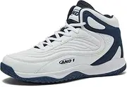 [AND1] Pulse 3.0 Basketball Shoes for Men, Indoor or Outdoor, Street or Court Basketball Sneakers Men - Black, Red, or White Size 7 to 15