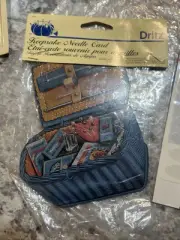 Dritz" Keepsake Needle Card" With 21 Assorted Needles-Sewing Basket -MINT IN PKG