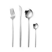 304 Stainless Steel Cutlery Set Dinnerware Kitchen Silverware Steak Knife Tableware Spoon Fork Cutlery Sets