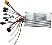 ZAPYVET JP Brushless Motor Controller, for 36V/48V/52V/60V Speed Controller with Waterproof LCD Display Panel Electric Bike Scooter Electric Scooter Display Screen