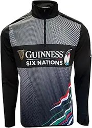 [Guinness] Six Nations Rugby 1/4 Zip Performance Top