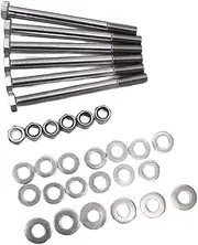 SQUDYO 6 Pack Bulkhead Support Bracket Bolt Assembly with Nuts and Washers for 2A and 3