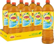 Lipton Peach Flavoured No Sugar Ice Tea 1.5 Litre 6 X 1.5L