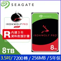 在飛比找PChome24h購物優惠-[2入組 Seagate【IronWolf Pro】 (ST