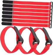 25pcs Adjustable Hook and Loop Straps Durable Carrying Straps for Yoga Mats Models and Goods Versatile Storage for Home Office and Workshop Use