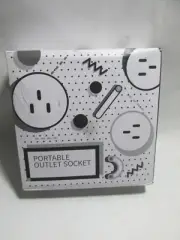 Portable Electrical Socket Power Adapter Charging Port Outlet Universal New T-48