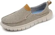 [Azooken] Men's Loafers Walking Canvas Lightweight Csual Slip-On Shoes