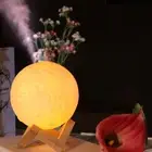 Full Moon Lunar Light Ultrasonic Air Humidifier and Natural Oil Diffuser