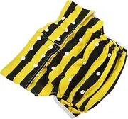 1Pc Printed Washable Diaper Leak Cloth Diaper for Incontinence Protection with Comfortable Fit for Wheelchairs and Bedding present for Seniors