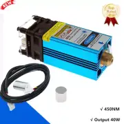 Engraving Laser Module Blue-Violet Light Cutting Laser Output 40W Focus 450NM