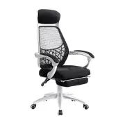 Artiss Gaming Office Chair Computer Desk Chair Home Work Study Black/White