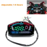 Motorcycle Speedometer Odometer Digital LED Meter Gauge 2-cylinder 4-cylinder