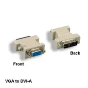 DVI-A 12+5 Male to VGA HD15 Female Adapter Connector Analog PC Display Monitor