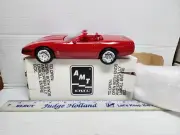 1996 Corvette Dealership Promo Car Torch Red Convertible New in Box