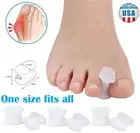 12× Silicone Soft Gel Toe Separator Bunion Toes Spacer Orthotics Pain Relief USA