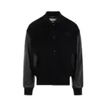 [Alexander Mcqueen] Alexander Mcqueen-Black Calf Leather Jacket-Uomo 50 IT