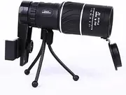 Monocular Telescope, 16X52 Zoom Monocular Telescope, Nightwith Phone Mount & Tripod for Bird Watching Camping Hunting Wi