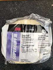 3M 05700 Superbuff 9 Inch Double-Sided Buffing Pad. Pack of 6!