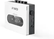 FiiO CP13 Portable Cassette Tape Player 3.5mm Earphone Jack (White/Black)