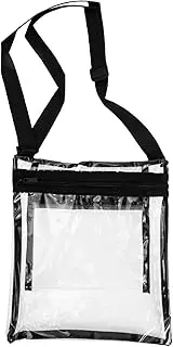 HANABASS Transparent Satchel Clear Bag Multi-function Cross Bag Stadium Bag Stadium Supply Convenient Cross Bag Outdoor Supply Clear Purse Portable Cross Bag Stadium Accessory