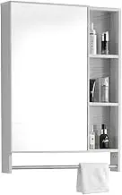 Medicine Cabinets Bathroom Medicine Cabinet with Mirror Bathroom Medicine Cabinet Wall Lockers Medicine Cabinet with Single Door, Bathroom Wall Mirror