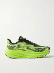 [Hoka] Hoka - Clifton 9 Gtx Ts Rubber-trimmed Mesh Sneakers - Green - US11 US11 Green
