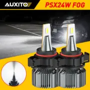 2x AUXITO PSX24W 2504 LED Fog Light Bulbs Driving DRL 28W Kit White Super Bright (for: Subaru)