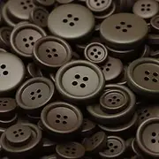 50 Pcs Decorative Buttons for Crafts,Button Replacement,Clothes Buttons,for Sewing Crafting Knitting Dress Jacket Coats Blazer Jeans Uniform Decorative DIY-brown-25mm