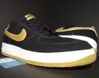 2005 NIKE AIR FORCE 1 CANVAS Co.JP BLACK METALLIC GOLD OFF WHITE 307908-071 13