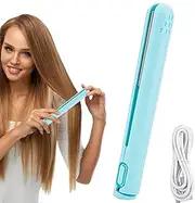 M-ini Du-al Purpose Curling Iron | Curling Tongs for Short Hair | M-ini Curling Iron Cordless | 2-in-1 Portable Curling Wand and Flat Iron | M-ini Hair Curler Travel Size for All Hair Types