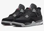 Sz 9- Air Jordan 4 Retro SE “Black Canvas” DH7138-006 Same Day Ship