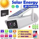 4MP Wireless WIFI Outdoor Home CCTV Security Camera Battery Solar Powered IP66