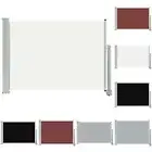 Retractable Side Awning Sun Shade Outdoor Blinds Retractable Screen 60/80X300cm