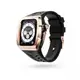 【Y24】 Apple Watch 45mm 不鏽鋼防水保護殼【黑/玫瑰金】-送原廠錶帶