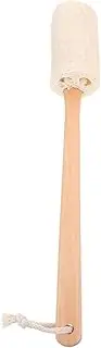 OSOLADY Loofah Bath Brush Natural Exfoliating Skin Scrubber Handle for Deep Cleansing Lightweight Design for Home Use for Body Care and Daily Bathing