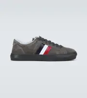 [Moncler] Moncler New Monaco suede sneakers AU 6 grey