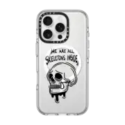 iPhone 16 Pro Clear Case MagSafe Compatible Skeletons inside