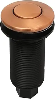 Antique Copper Garbage Disposal Air Switch with Air Hose, Sink Top Push Button for Insinkerator Air Switch Garbage/Waste Disposal Outlet - Akicon