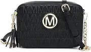 [MKP COLLECTION] MKP Lightweight Small Fashion Crossbody Bags Purses for Women Signature Shoulder Messenger Bag with Tassel Zipper Pocket