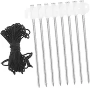 UPKOCH 1 Set Heavy Duty Camping Tent Stake Portable and Sturdy Canopy Pegs for Outdoor Use for Grass and Ice Durable Tent Fixing for Windy