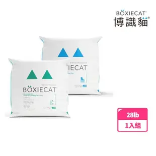 【BOXIECAT 博識貓】黏土凝結貓砂28LB(無味/綠芬)