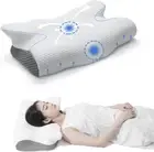 Gadivon Contoured Support Memory Foam Pillow, Cervical Neck Pillows for Neck ...