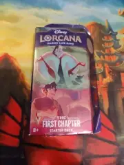 1x Lorcana TCG The First Chapter Sealed Starter Deck Daring And Deception