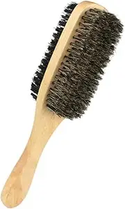 HONMEET 1pc Beard Straightener Custom Mustache Cleaner Hairdressing Comb Wooden