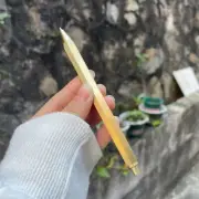 Handmade Wire Drawing Surface Brass Ball Point Pen Business Signature EDC Pen