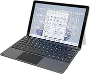Arteck Microsoft Surface Go Type Cover, Ultra-Slim Portable Bluetooth Wireless Keyboard with Touchpad for Latest Surface Go 4, 3 (2021), 2 (2020) and Built-in Rechargeable Battery