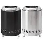 Smokeless Tabletop Fire Pit Stainless Steel Portable Mini Stove Mini Fire Pit